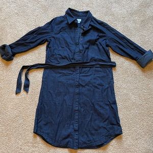 A New Day chambray button down dress, size M.